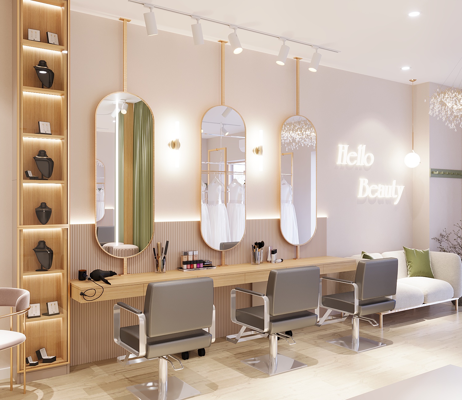 ოფისის ინტერიერი - კომპლექსური სამუშაოები